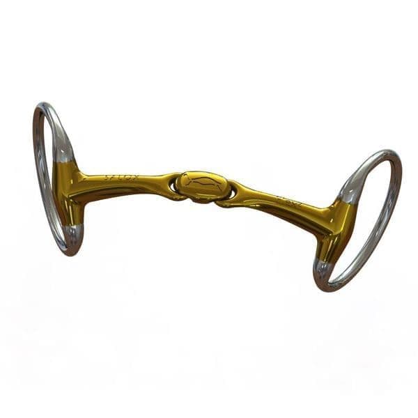 Neue Schule Turtle Top with Flex Eggbutt Bit – dressage legal snaffle for horses