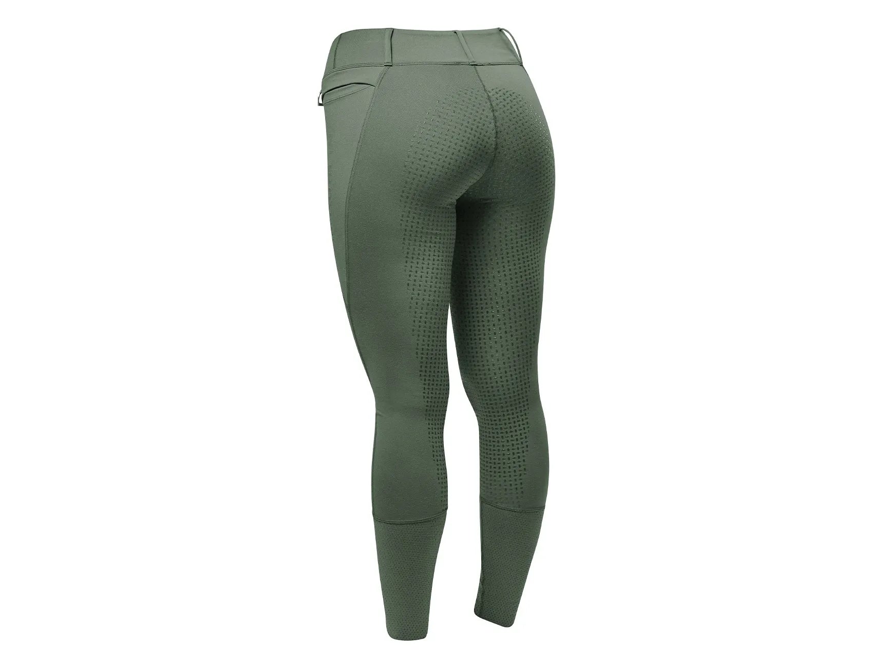 Dublin Ladies Cool It Everyday Riding Tights Olive Green 16 RRP £53