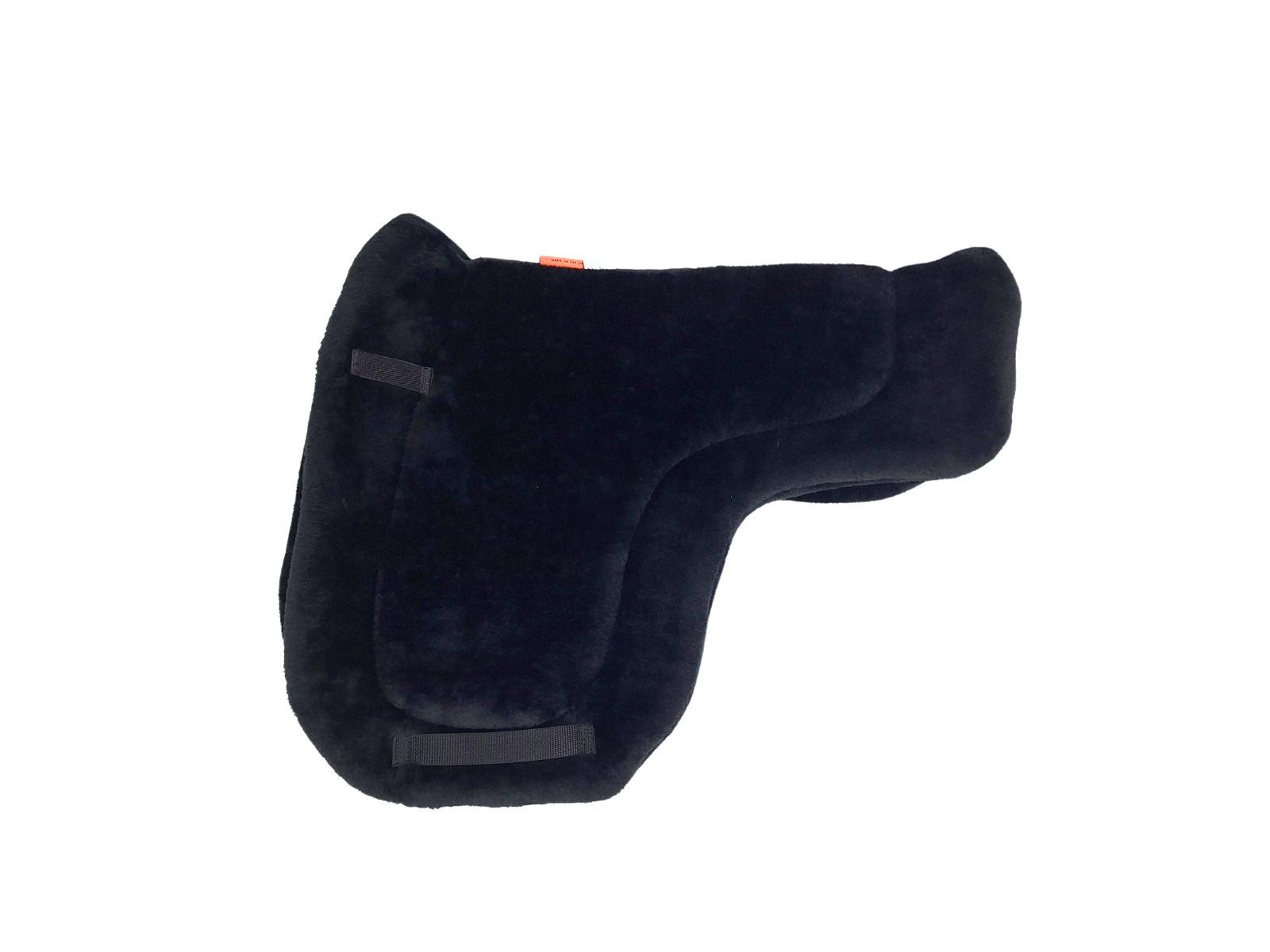 Made in the UK Fur Numnah W/H and Showing side view
