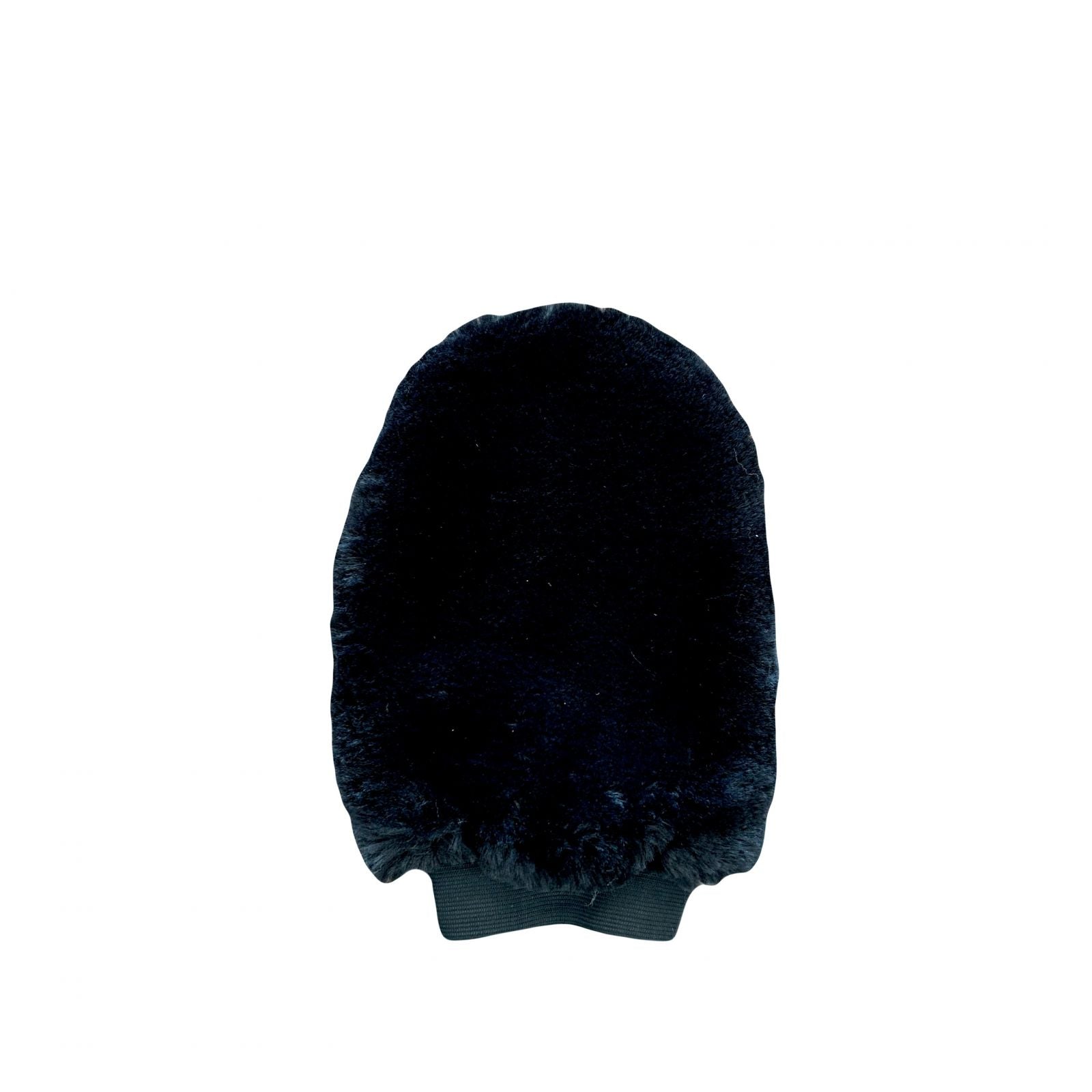 km elite teddy soft grooming mitt - equestrian equipment