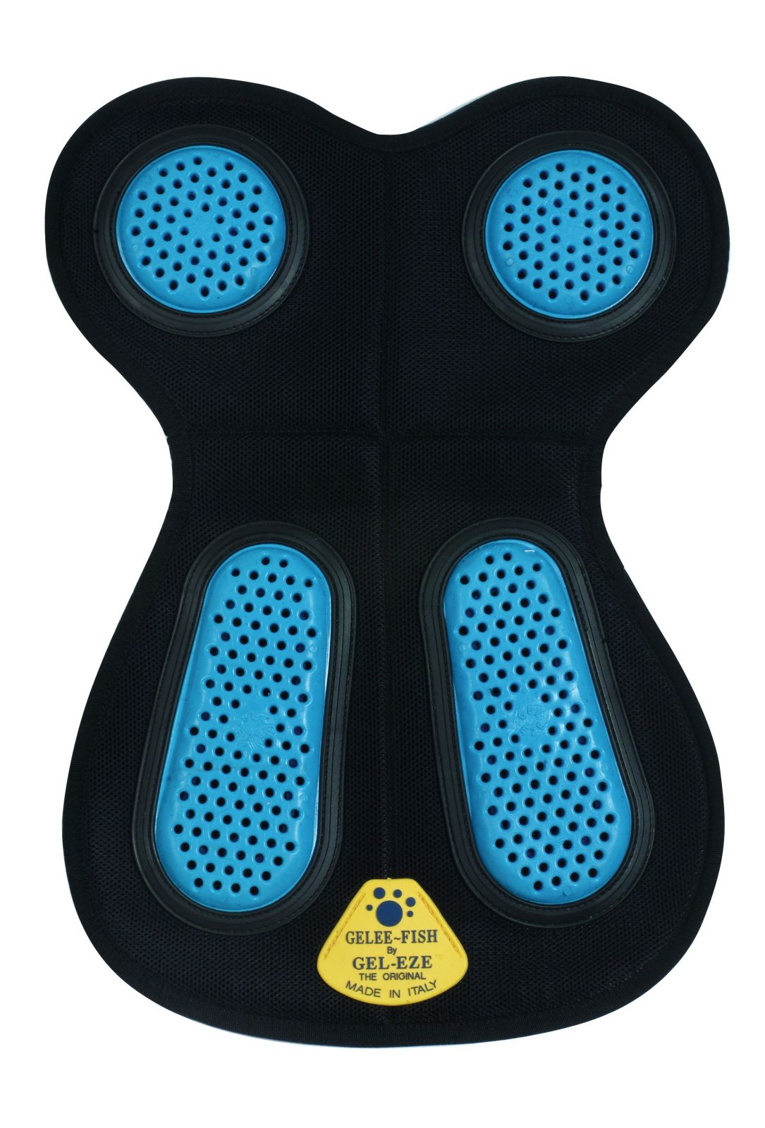 gel-eze fish saddle pad - equestrian equipment