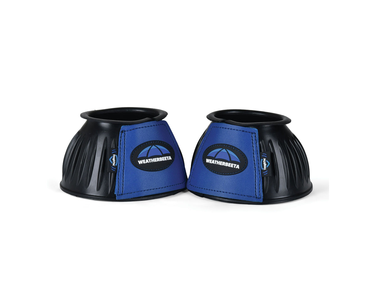 WeatherBeeta Tough-Tec Prime Rubber Bell Boots in Black/Cobalt