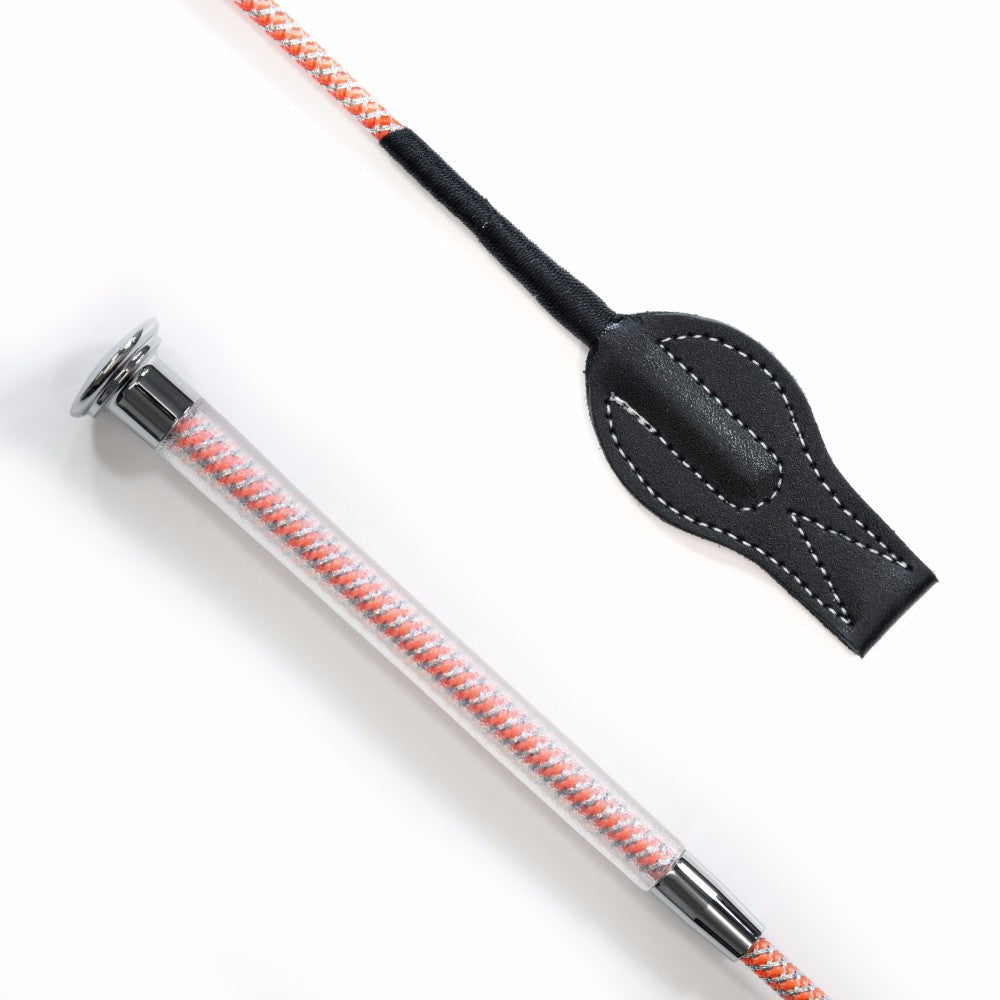 junior cush grip whip orange - equestrian equipment
