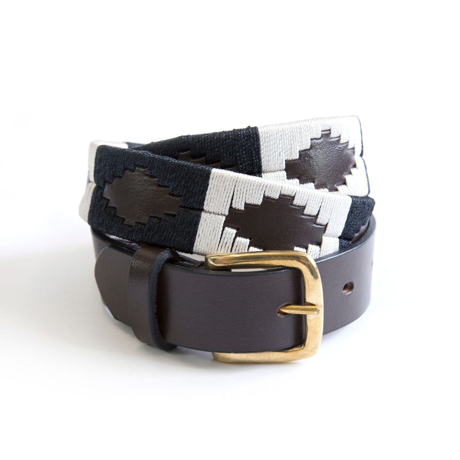 km polo belt - ebony - equestrian equipment