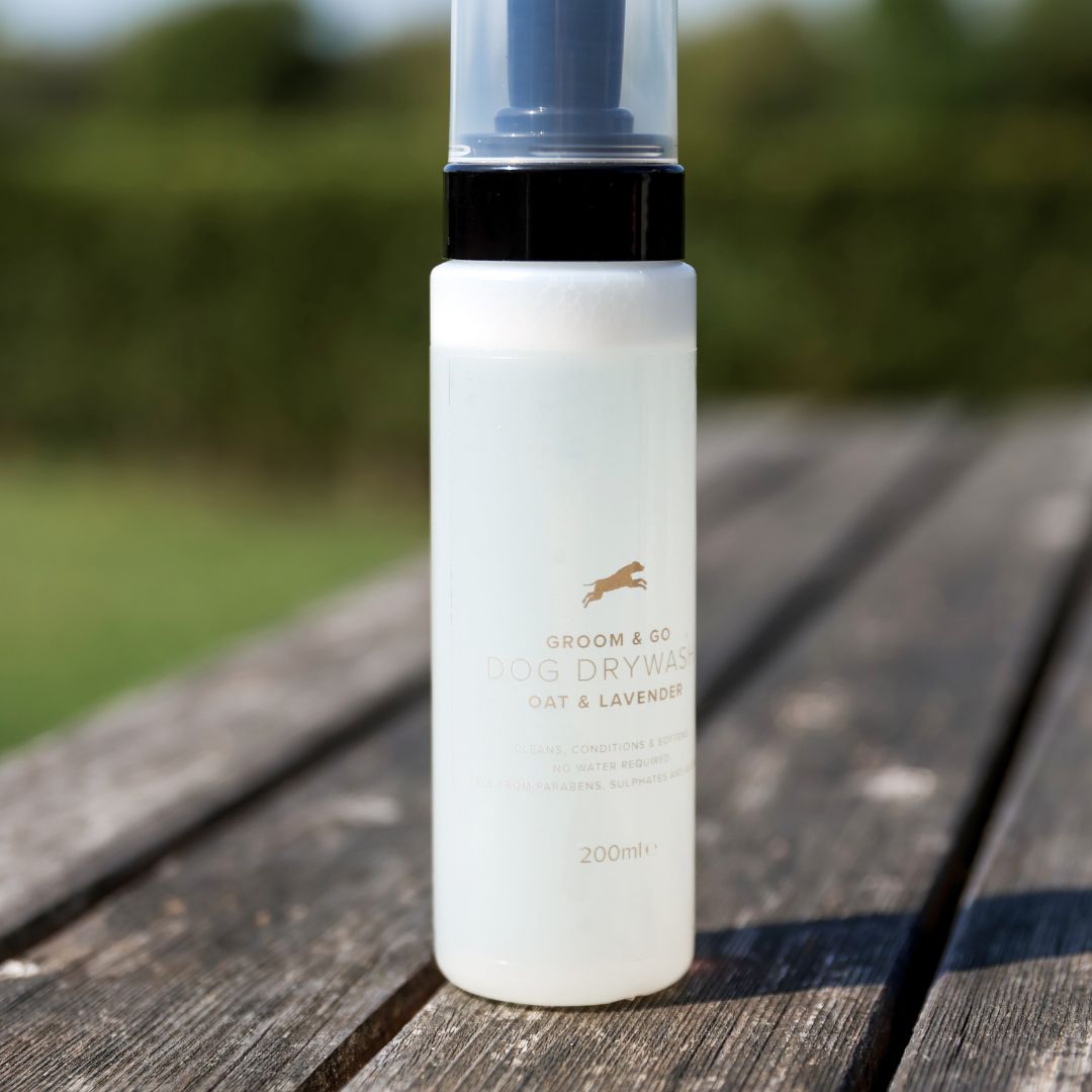 groom & go dry shampoo 200ml - equestrian equipment