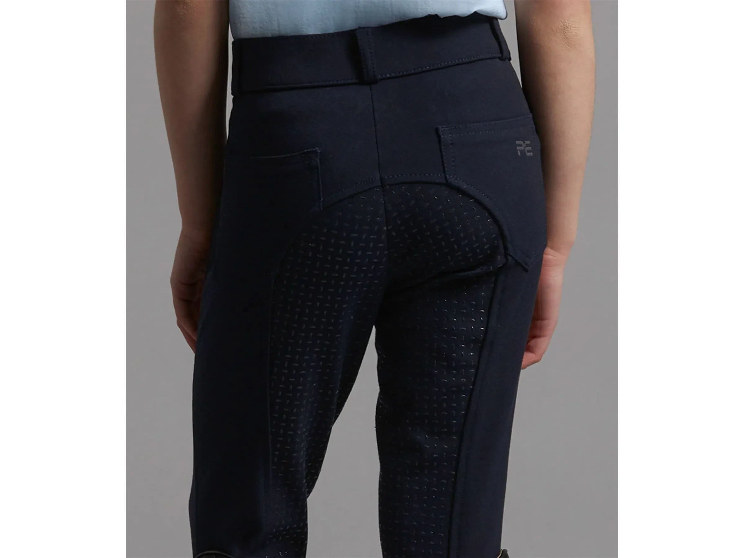 Premier Equine Brava Full Seat Gel Riding Breeches Girls 11-12 Yrs Navy RRP £45