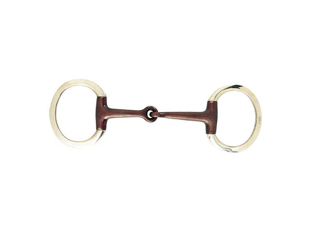 Korsteel Sweet Iron Jointed Eggbutt Snaffle Bit