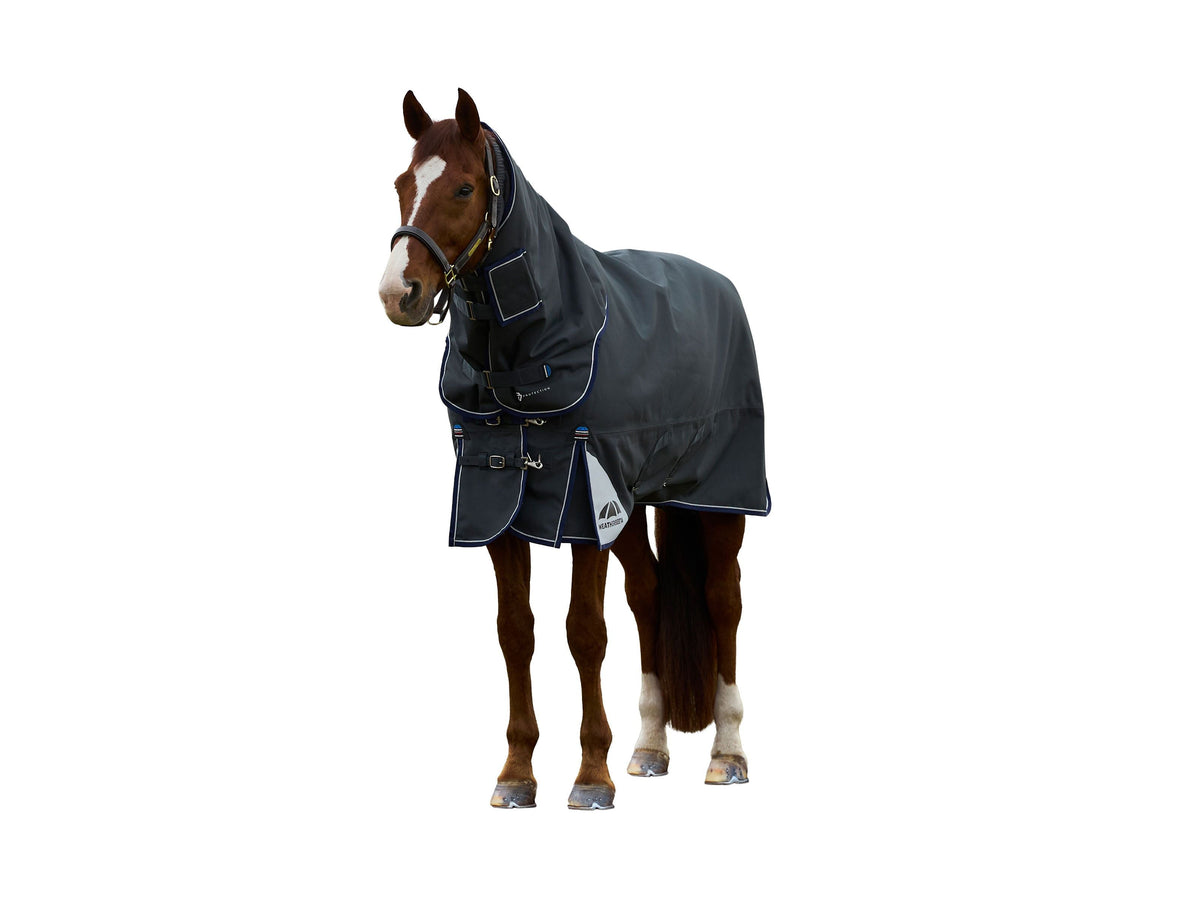 WeatherBeeta ComFiTec Ultra Turnout Detach-A-Neck 220g in Charcoal