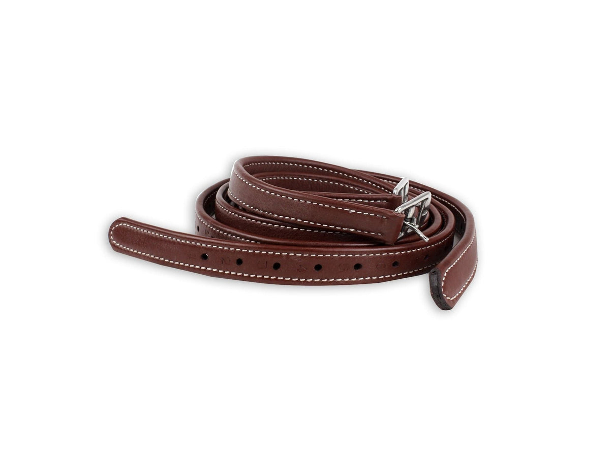 Luxury Stirrup Leathers - Chestnut