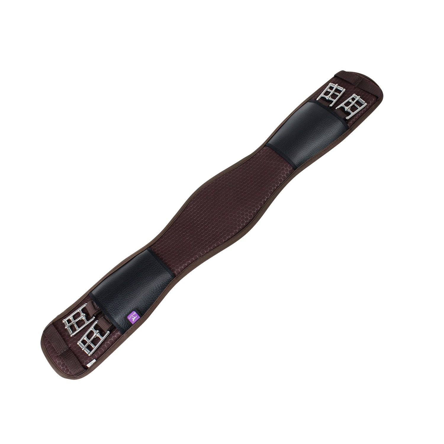 *** flash sale *** memory foam dressage girth brown - equestrian equipment