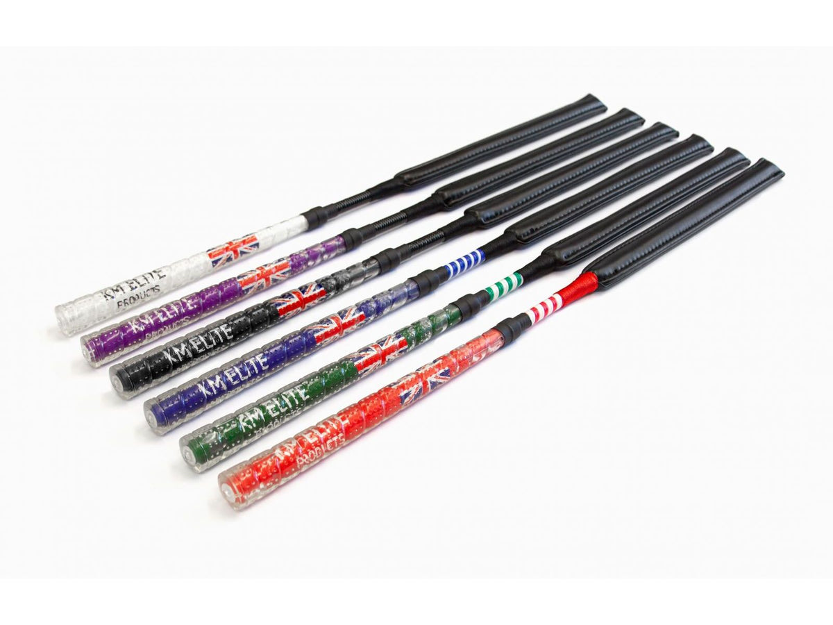 km cush grip jump bat whip - equestrian equipment
