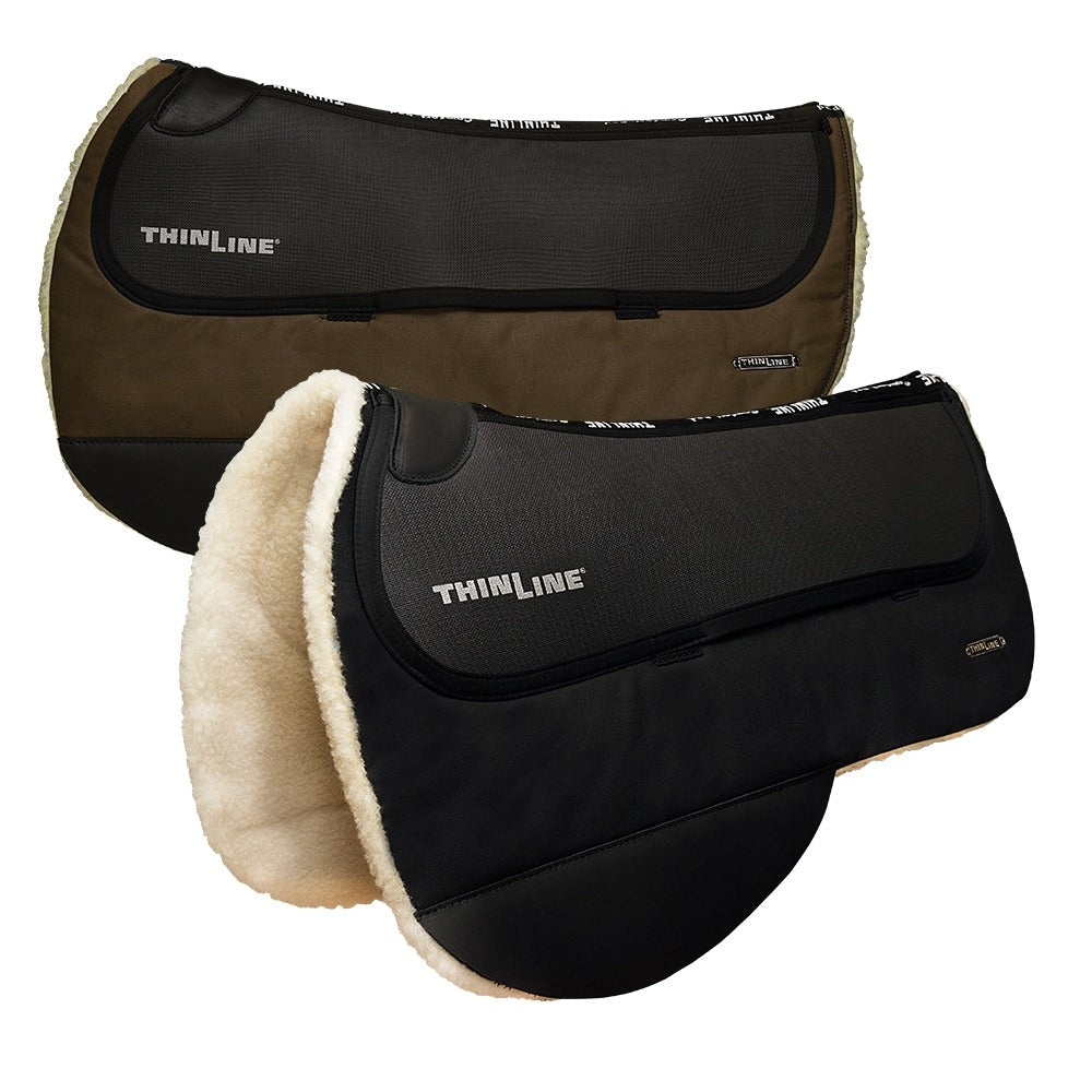 thinline waxed tough rider pad - equestrian equipment