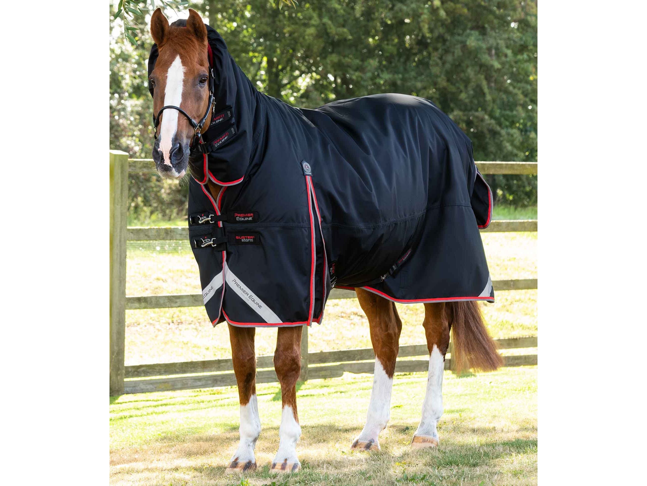 Buster Storm 400g Combo Turnout Rug with Snug-Fit Neck