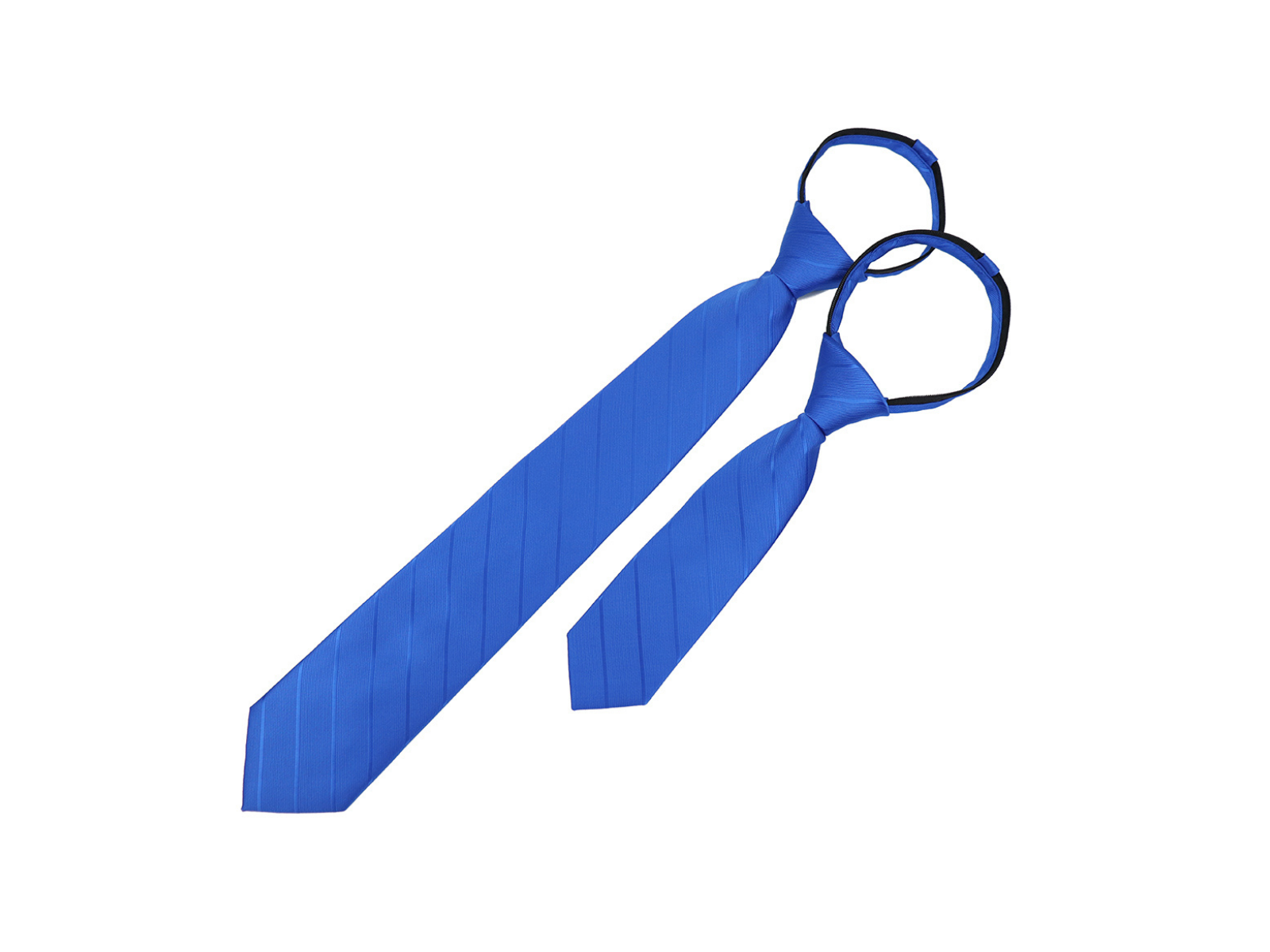 Junior Zip Show Tie angled view