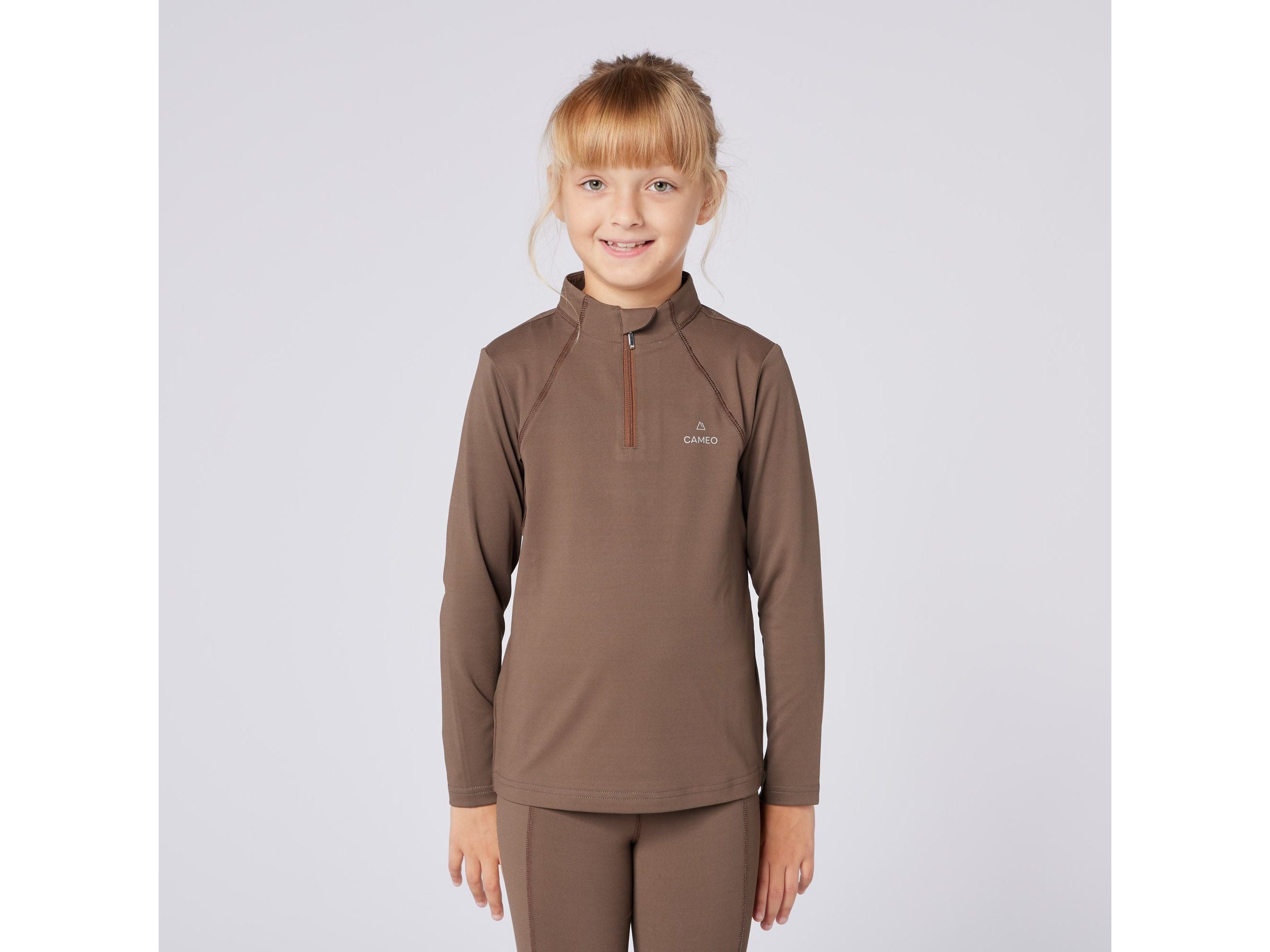 Junior Core Base Layer Mocha