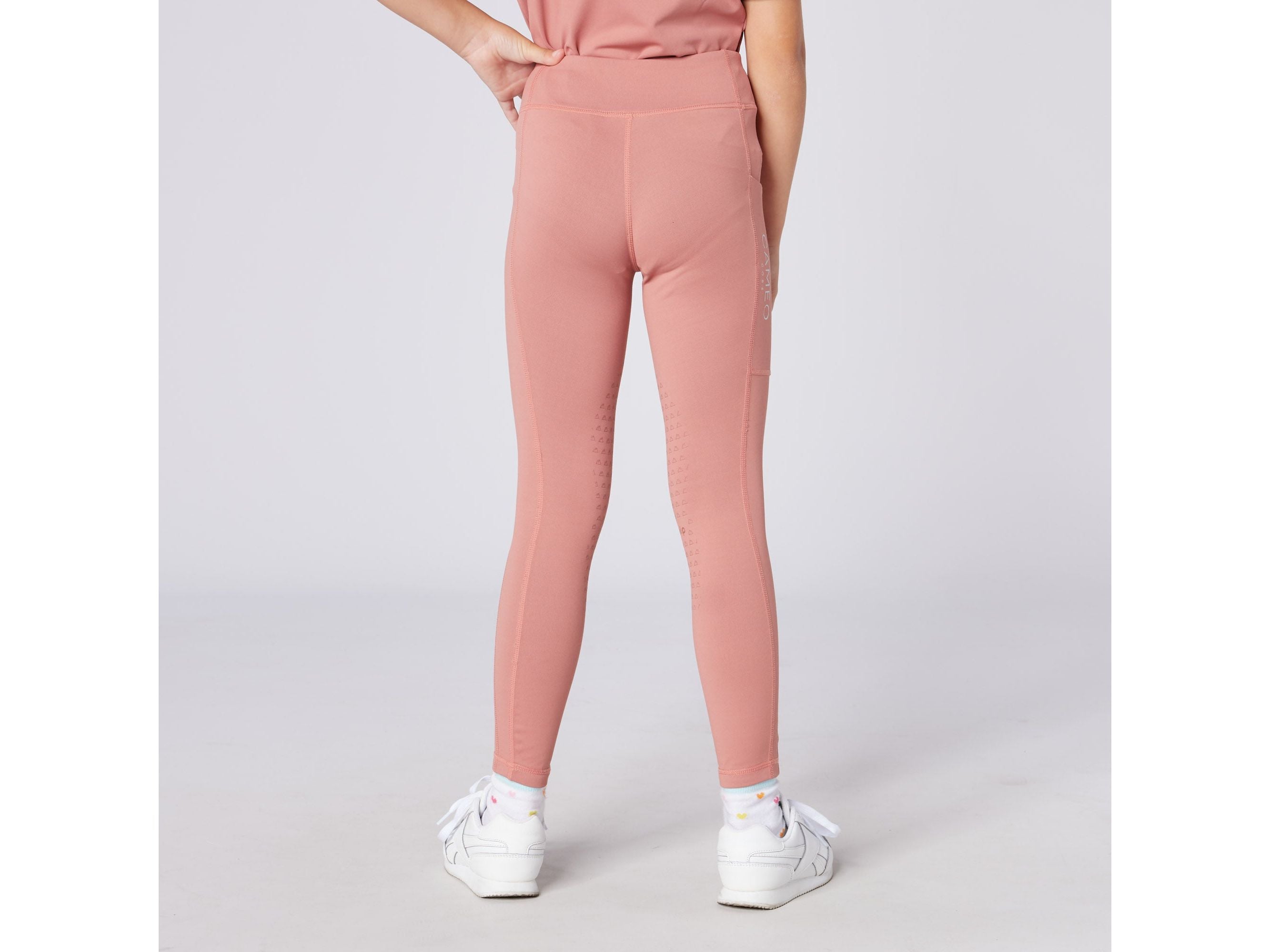Junior Core Tight Dusky Pink detail view