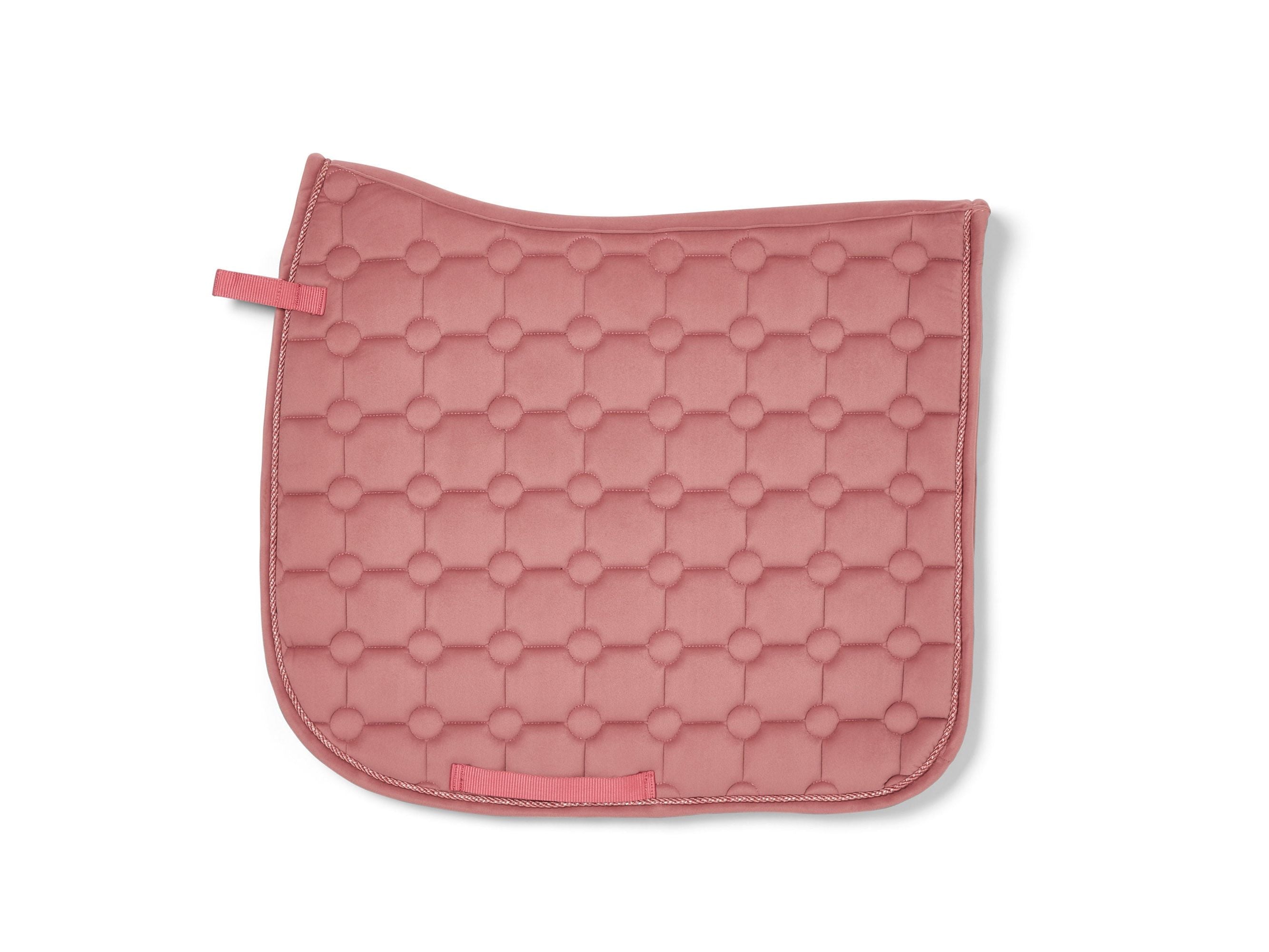 Suede Dressage Saddlecloth Dusky Pink