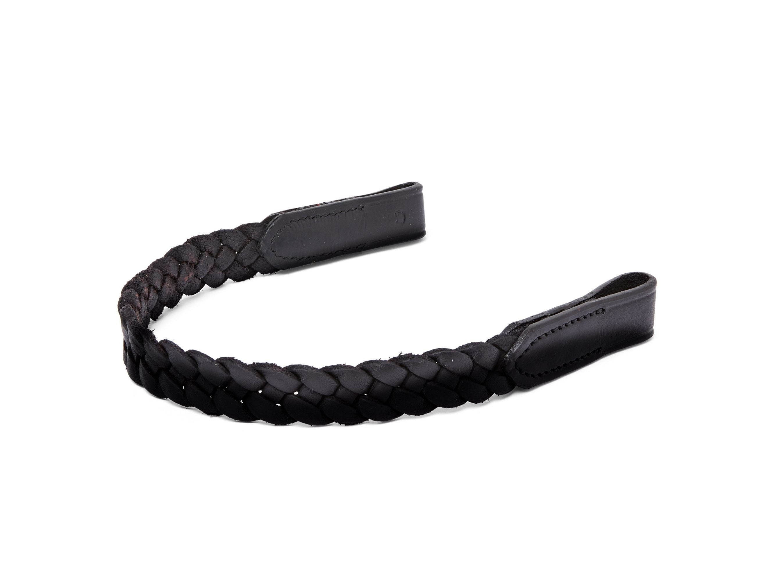 Plaited Browband side view