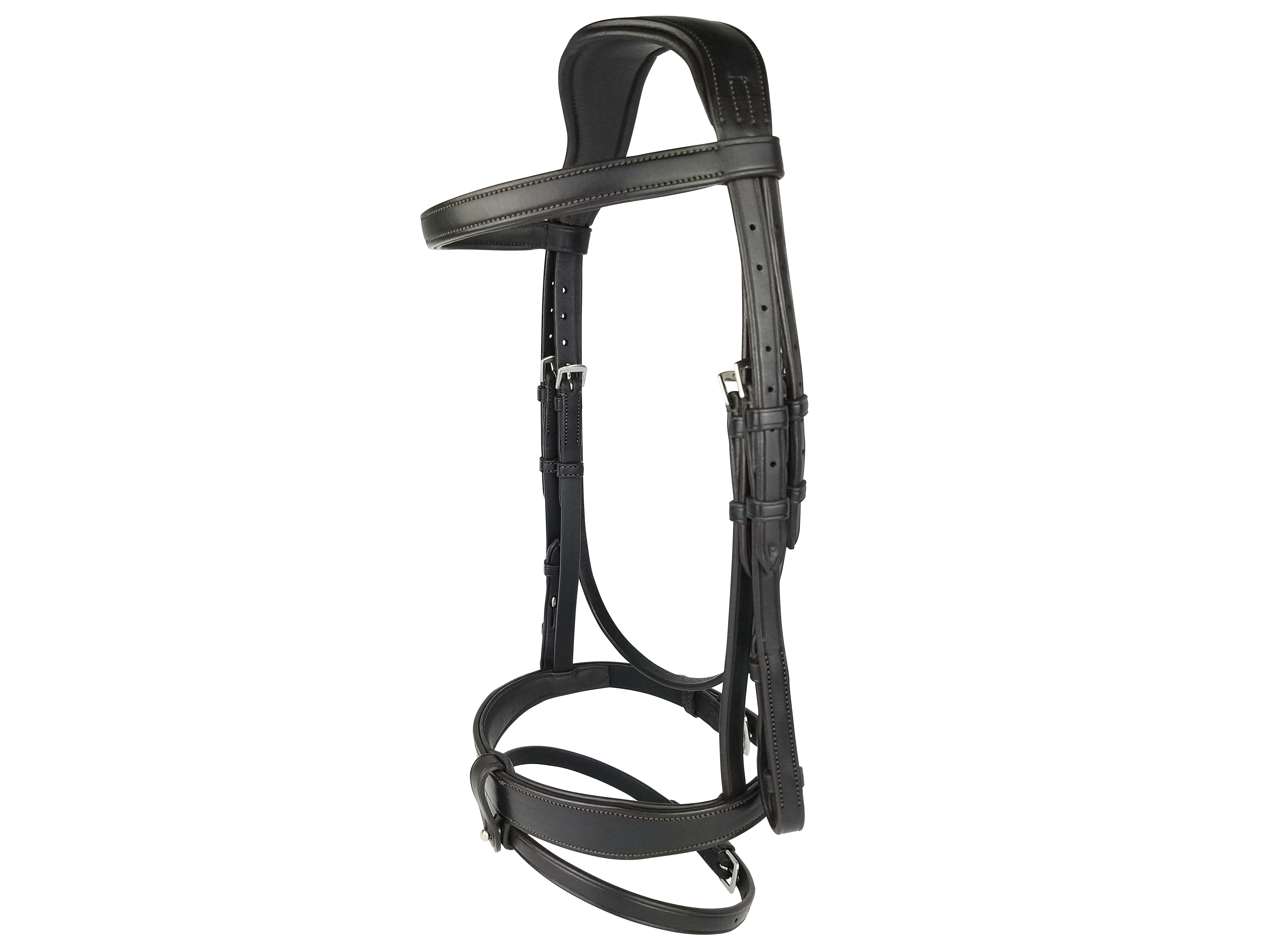 Classic Show Comfort Bridle detail view