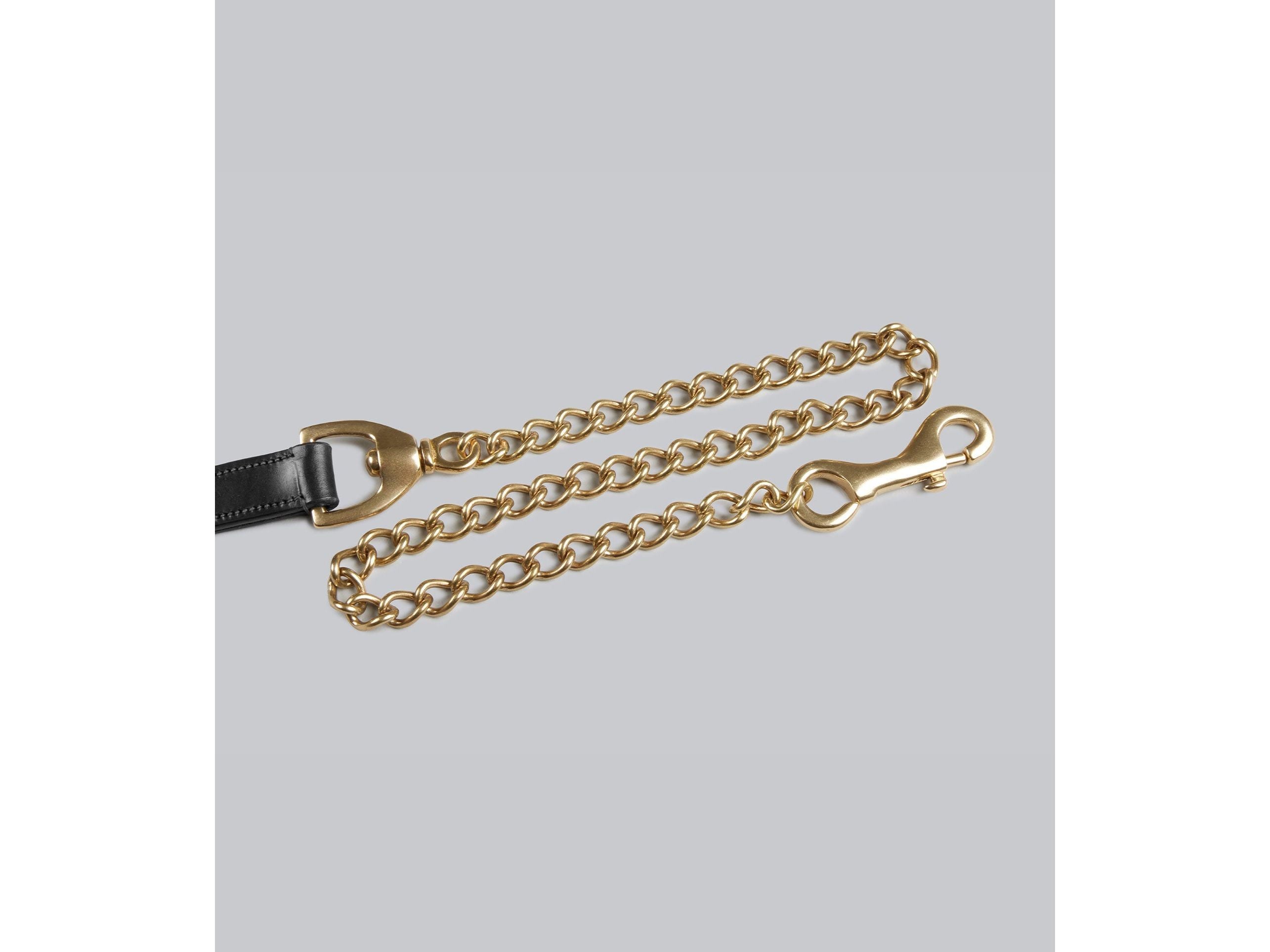 European Leather Lead Chain