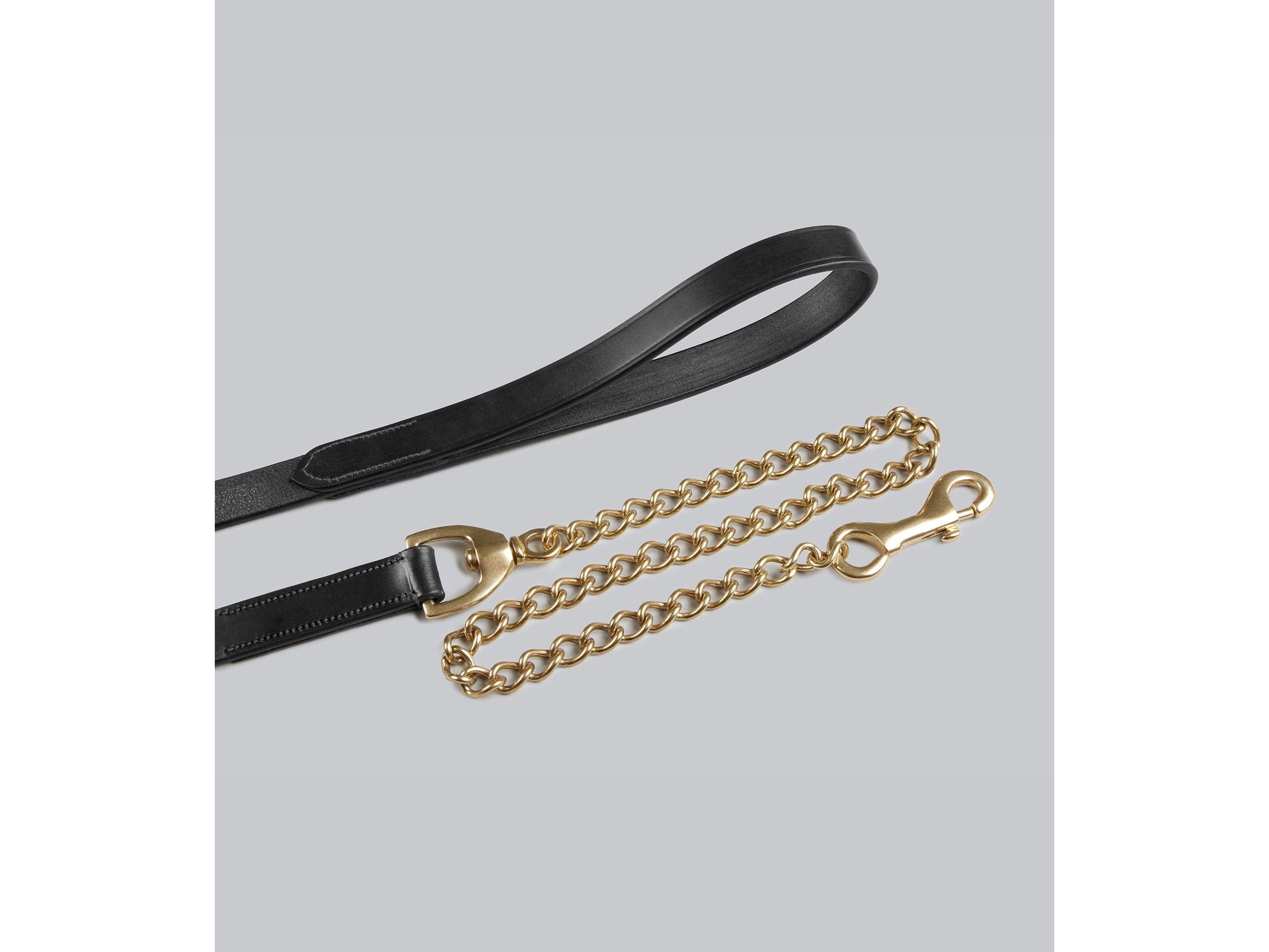 European Leather Lead Chain