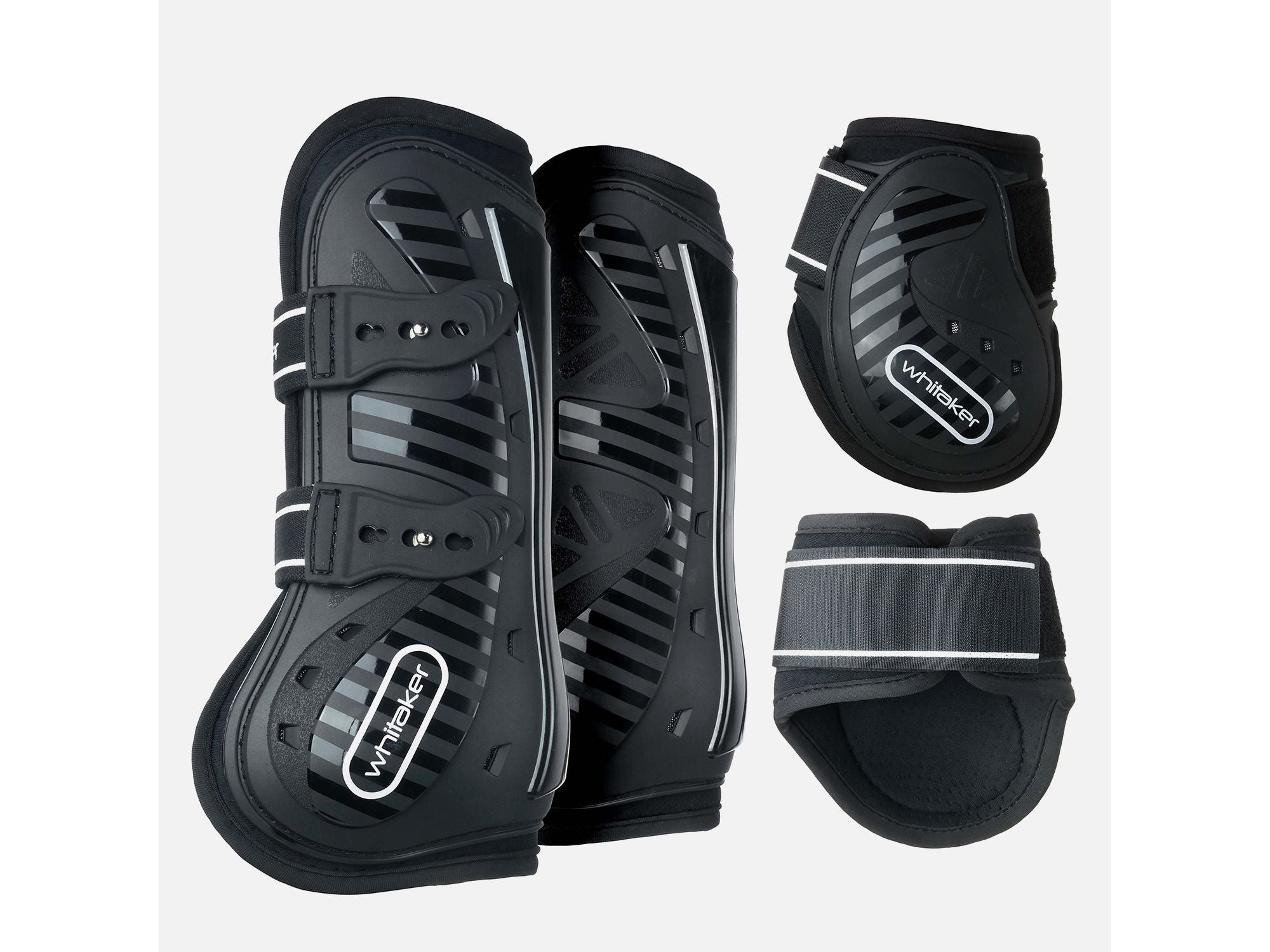 Whitaker Bingley Tendon/Fetlock Boots Black Full RRP 69.95
