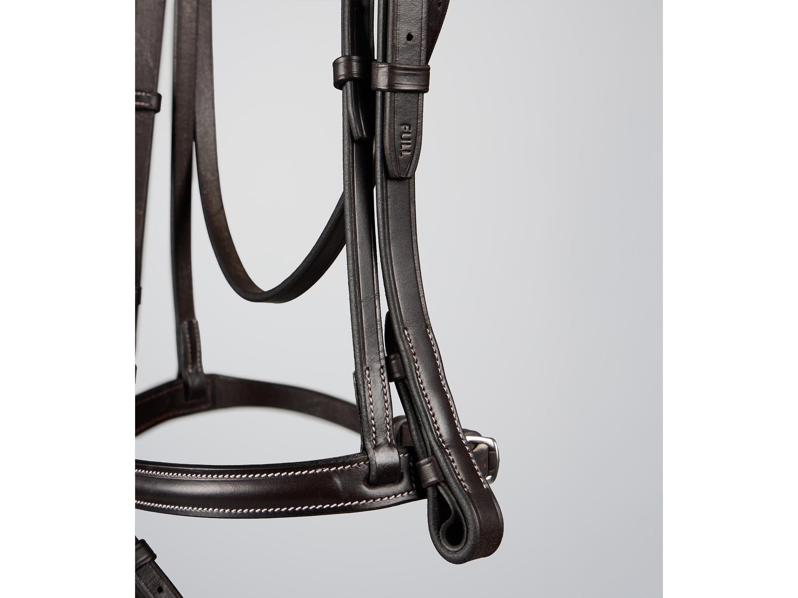 Raised Jumping Bridle with Flash Noseband