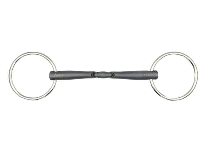 Aster Confidence Titanium Double Jointed Lock Up Loose Ring