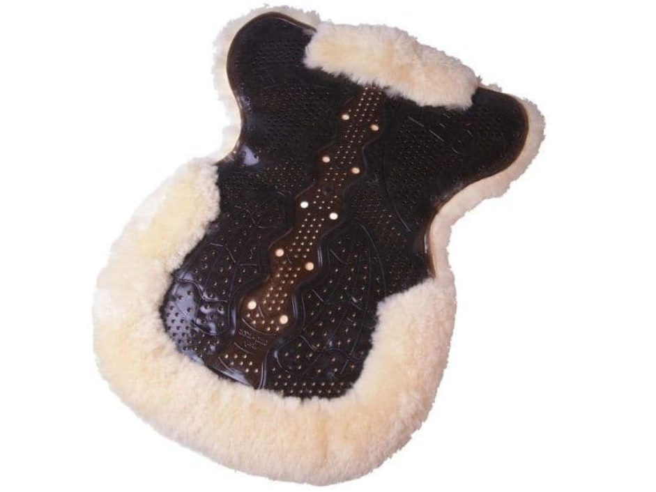 Gel-Eze Sheepskin Fully Lined Luxury Saddle Pad