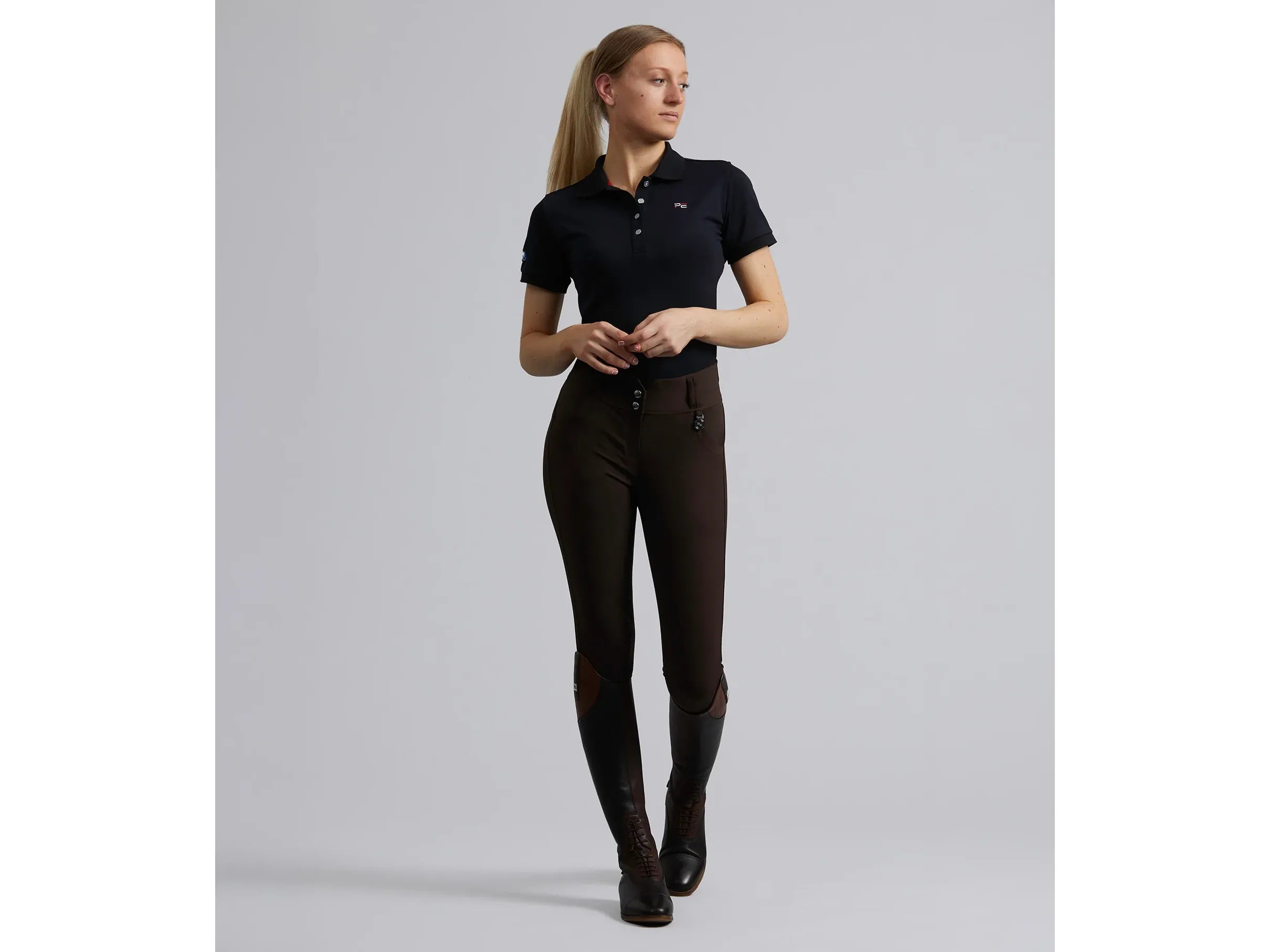 Premier Equine Sophia Ladies Full Seat High Waist Competition Riding Breeches RRP £64.00