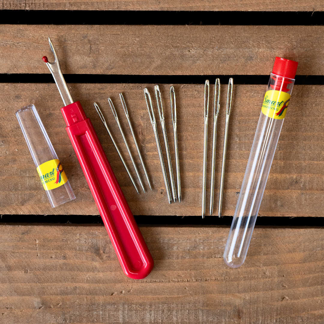 plaiting needles & quick unpick kit - equestrian equipment