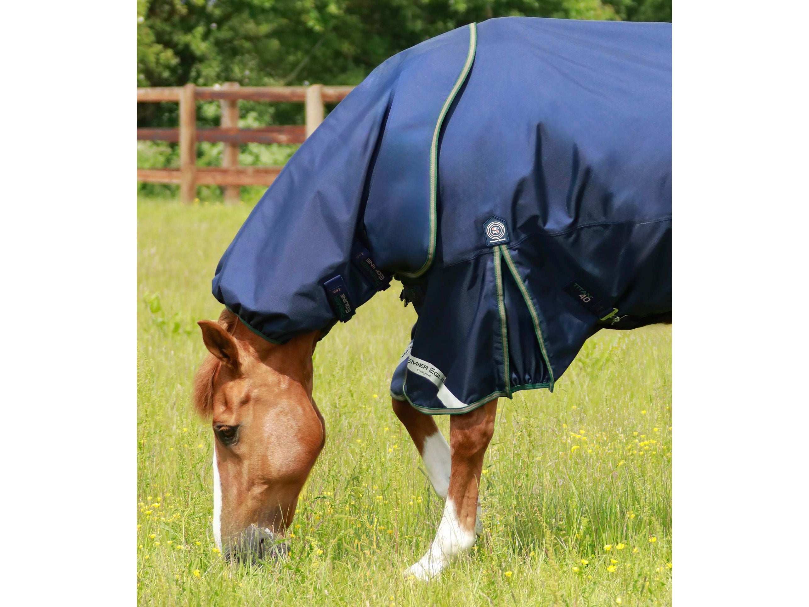 Titan 40g Turnout Rug with Snug-Fit Neck Cover