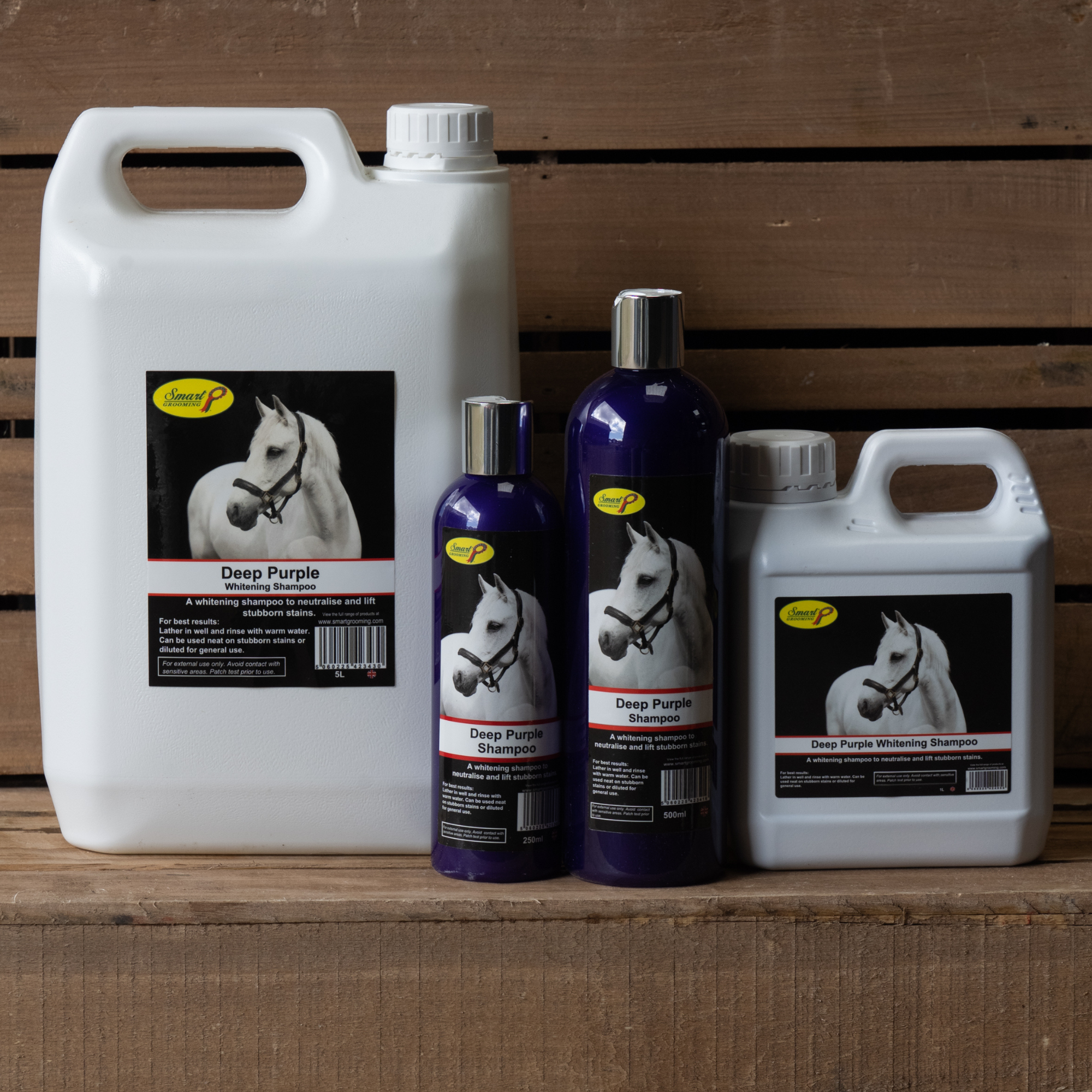 deep purple shampoo - equestrian equipment