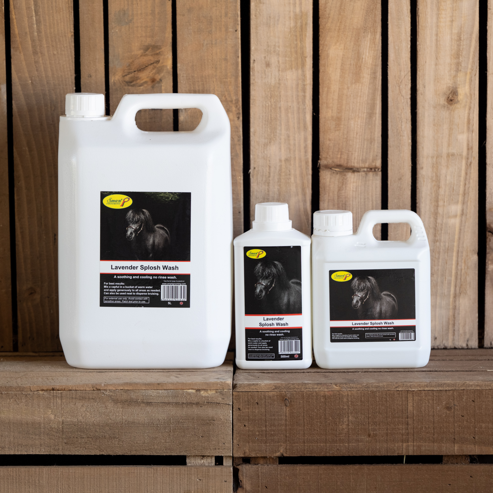 lavender splosh wash - equestrian equipment