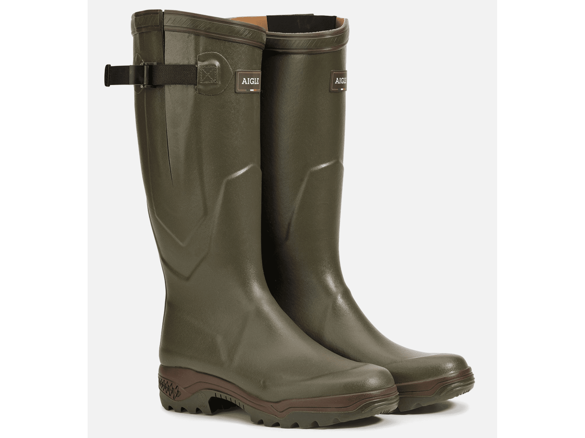 Aigle Parcours 2 Vario Kaki Anti-Fatigue Hunting Boots