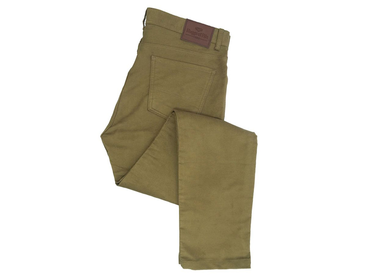 Hoggs Of Fife Carrick Stretch Technical Moleskin Trouser 42R Moss RRP £69.95