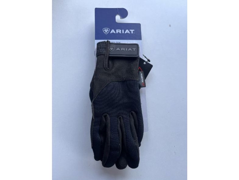 Ariat Insulated TEK Grip Gloves Size 6 Black RRP £43.00
