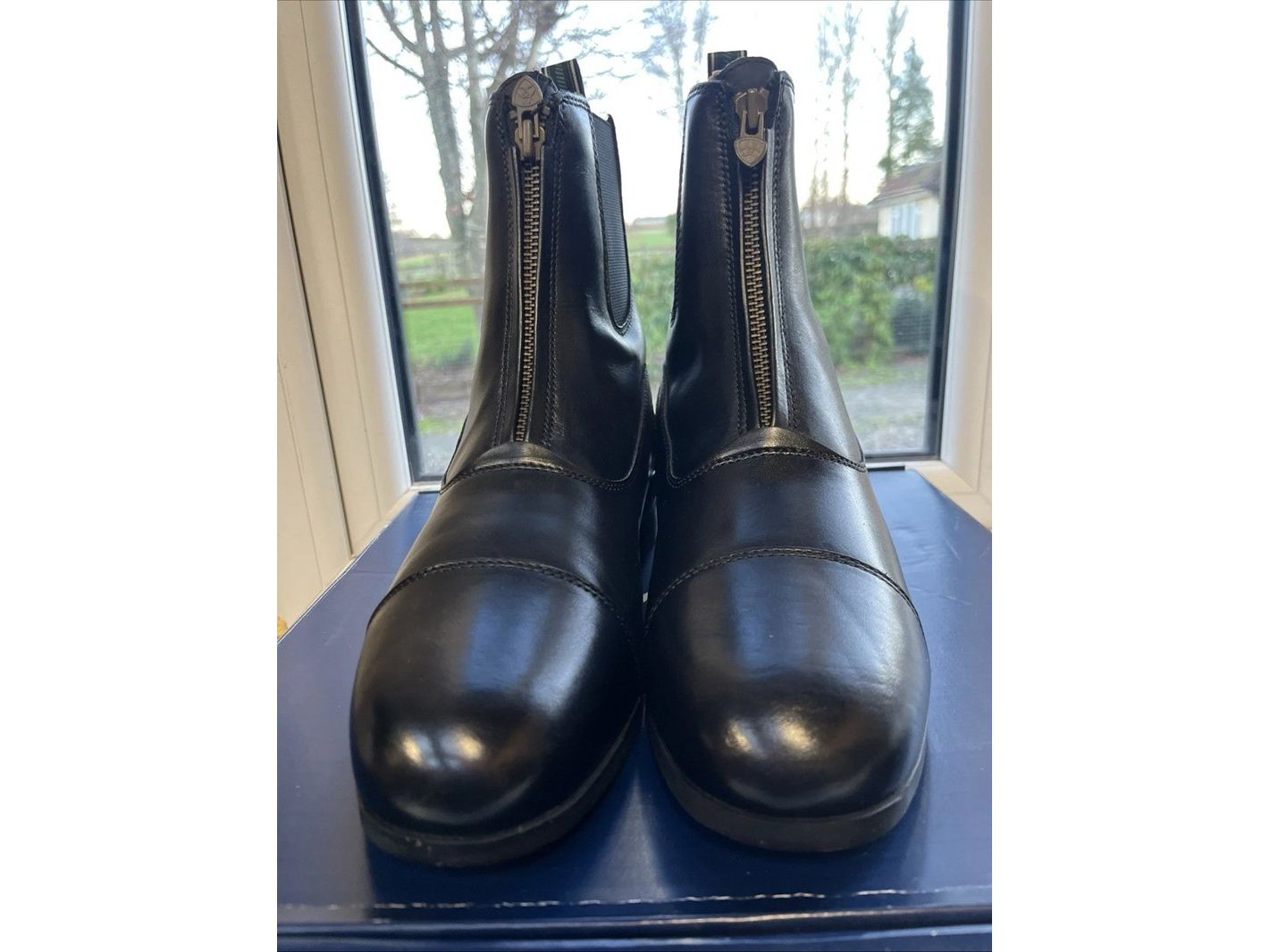 Ariat Mens Heritage IV Zip Paddock Boot Black UK 11/EE Wide RRP £150.00