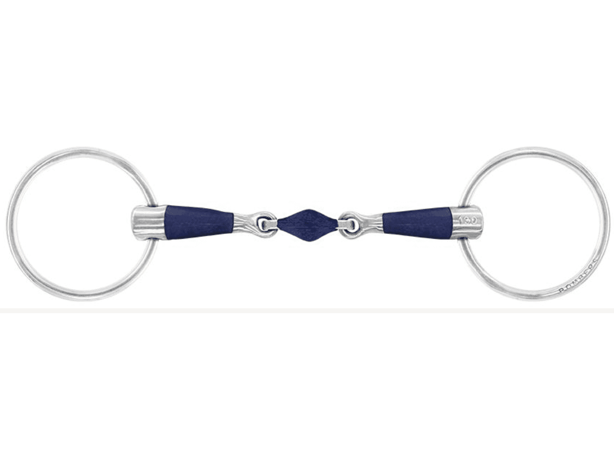 Bomber Blue Elliptical Loose Ring