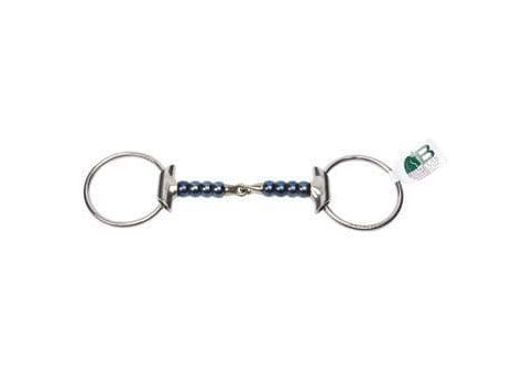 Bombers Bits Cherry Roller Loose Ring Eggbutt Bit