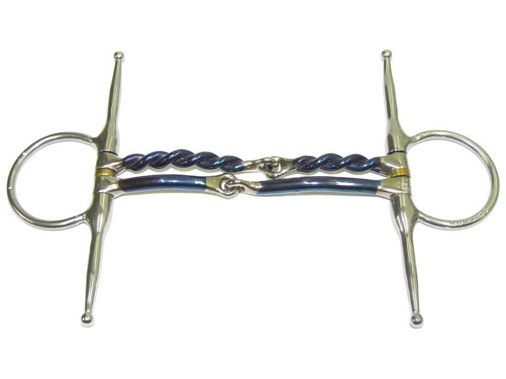 Bombers Bits Half Twisted Wire Barrie Full Cheek Bit