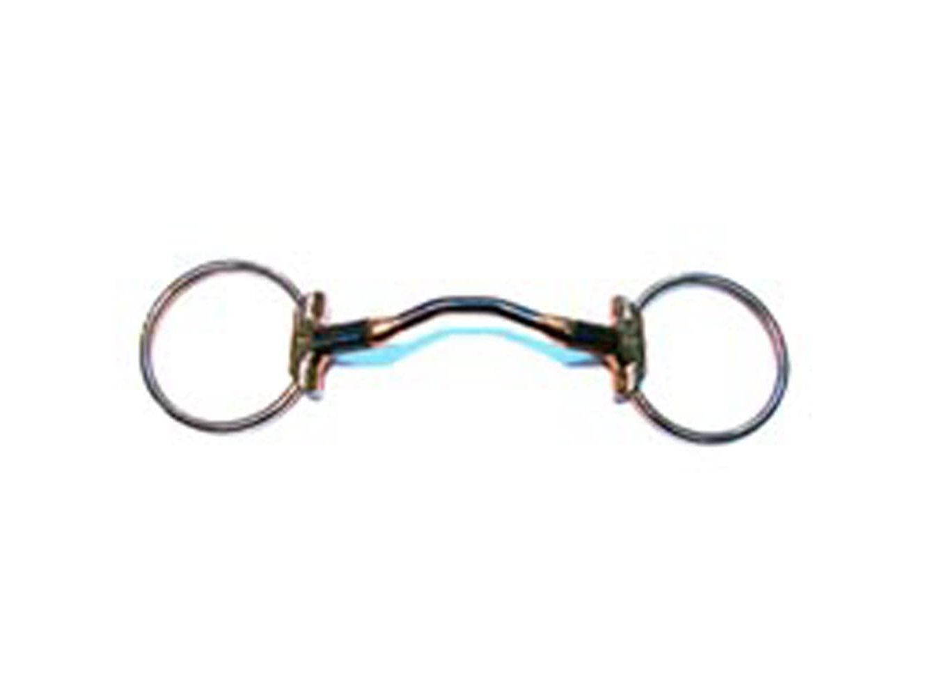 Bombers Bits Happy Tongue Loose Ring Eggbutt Bit