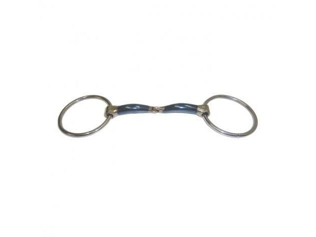 Bombers Bits Lock up Loose Ring Snaffle