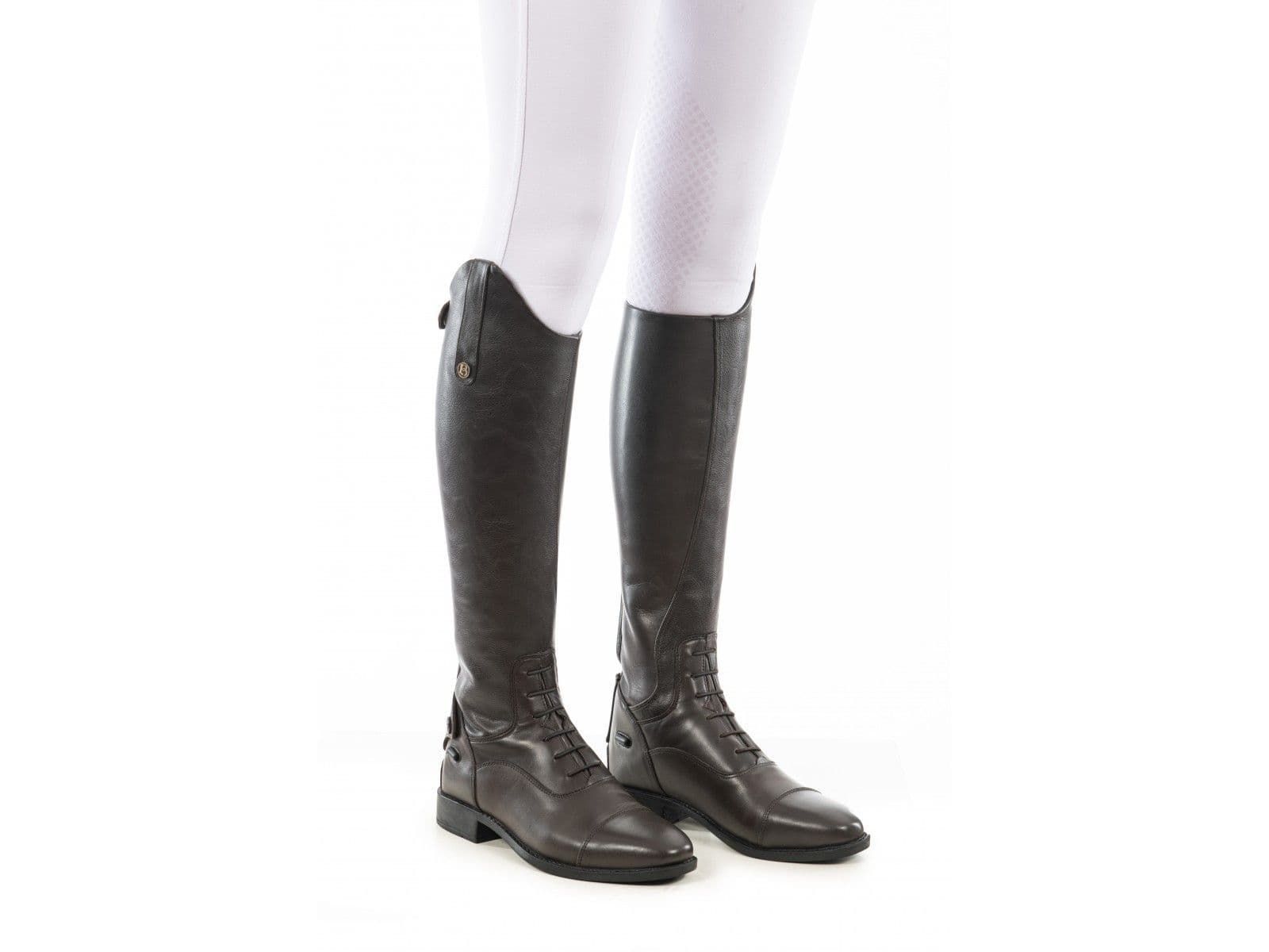 Brogini Como V2 Long Front Laced Riding Boots Brown