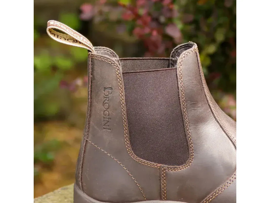 Brogini Kingham Unisex Pull-On Brown Yard Boots