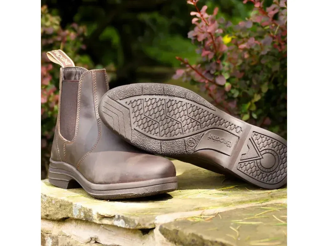 Brogini Kingham Unisex Pull-On Brown Yard Boots