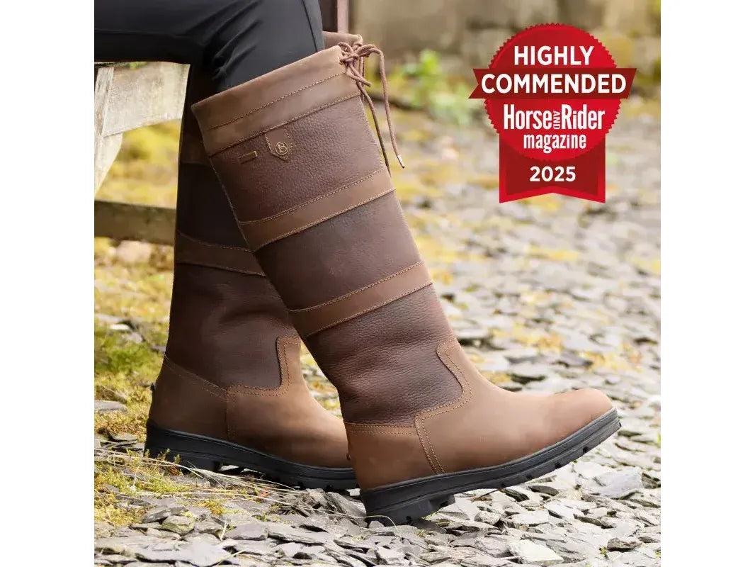 Brogini Pembroke Womens Classic Tall Country Boots RRP £129.95