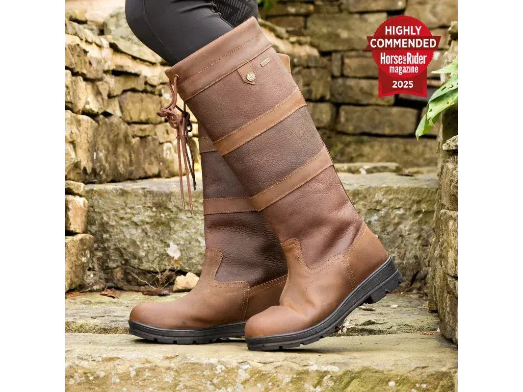Brogini Pembroke Womens Classic Tall Country Boots RRP £129.95