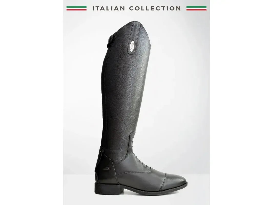 Brogini Rovigo Sport Womens Leather Field Black Riding Boots