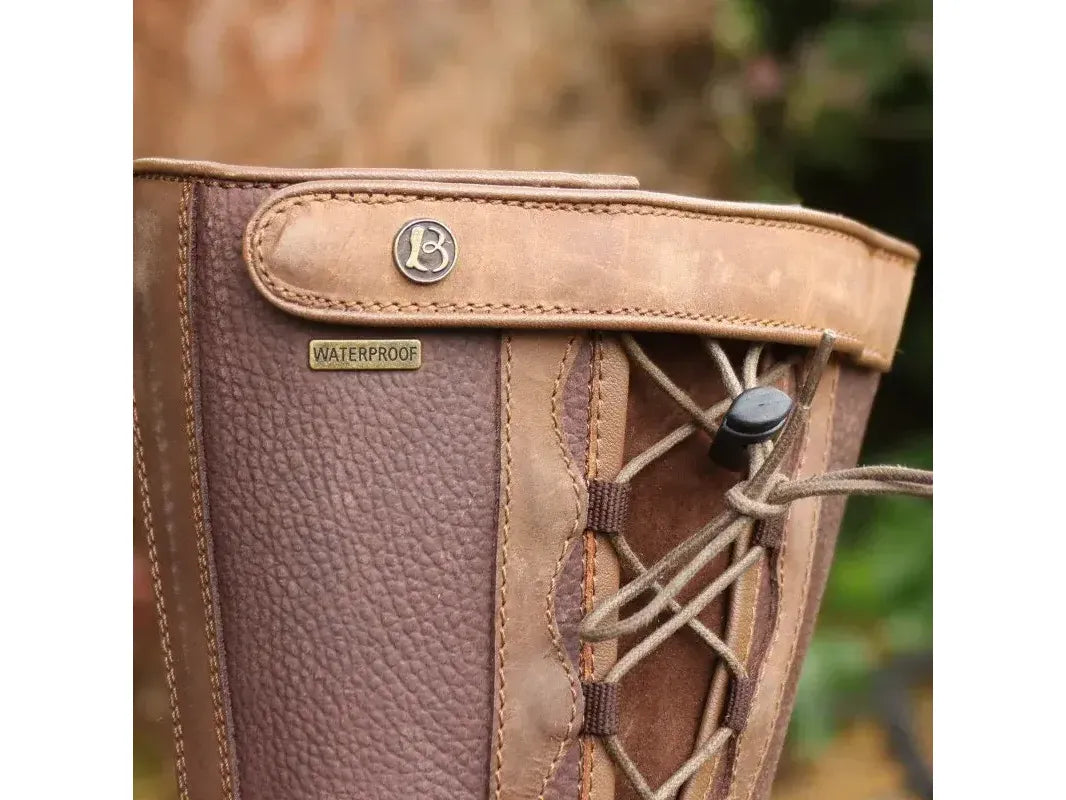 Brogini Tetbury Short Ankle Womens Brown Country Boots